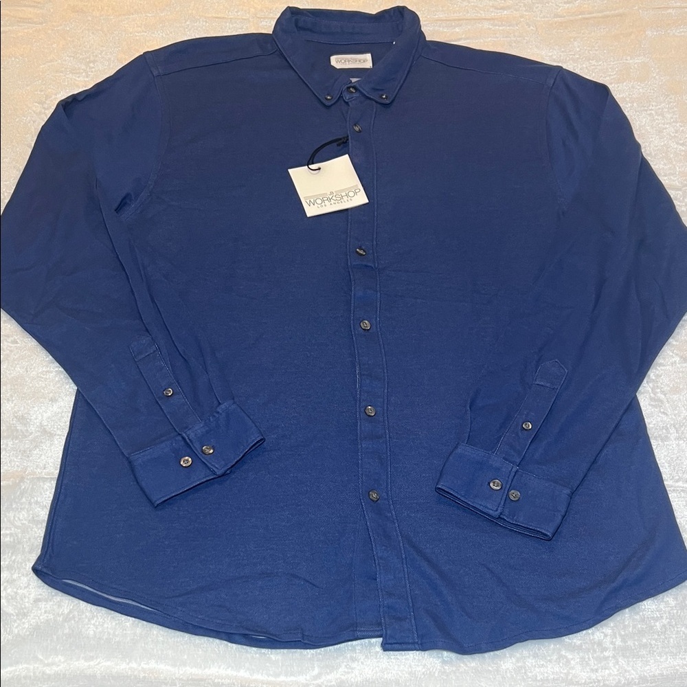 JB Workshop Long Sleeve  Button-Down Shirt